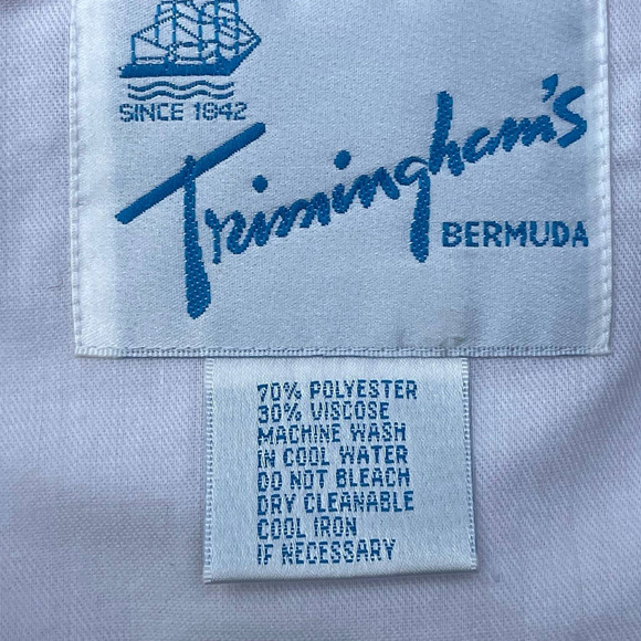 Vintage Trimingham's Pink Bermuda Shorts- Sz 40 - Picture 6 of 12